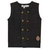 Crest Rib Knit Vest