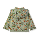 Apple Orchard Lightweight Down Hooded Jacket