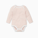 Long Sleeve Bodysuit - Blush Stripe