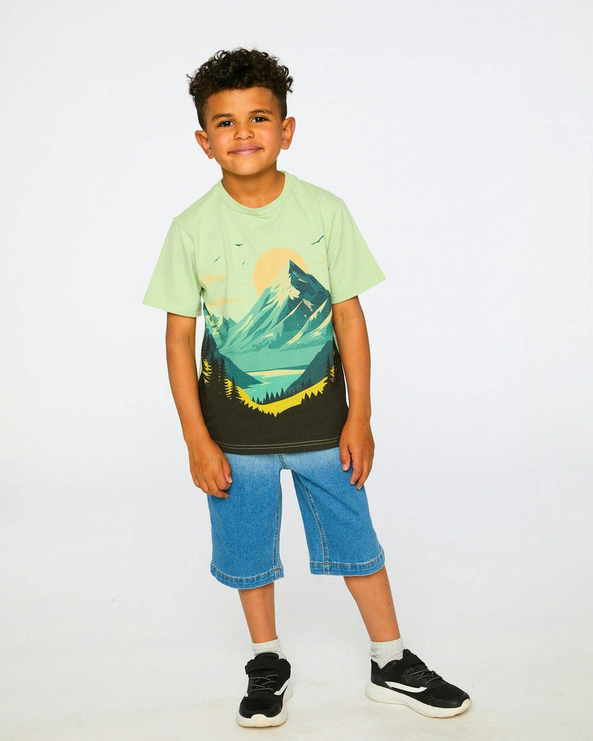Stretch Jean Bermuda