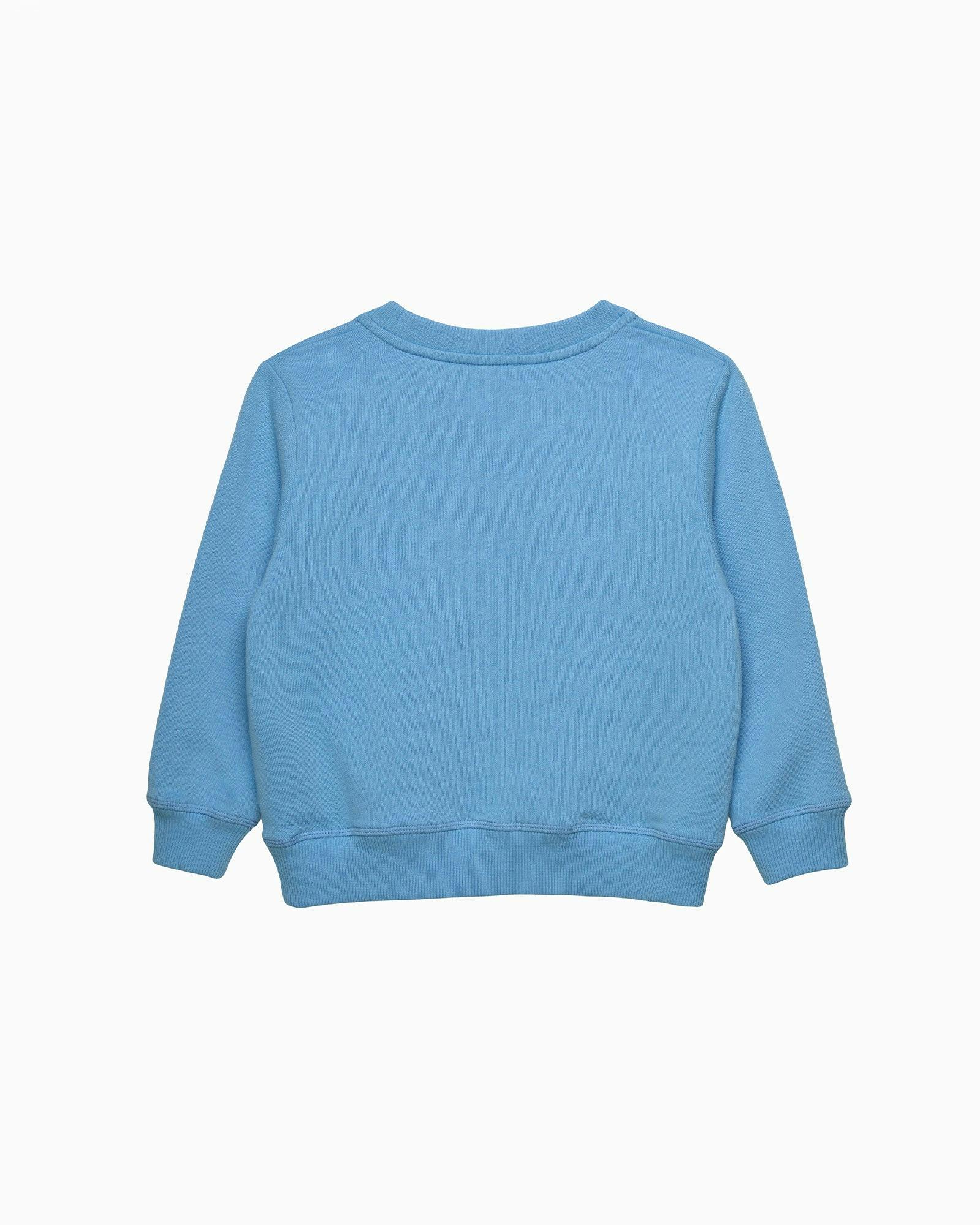Here Comes Trouble Sweatshirt in Blue/Pink