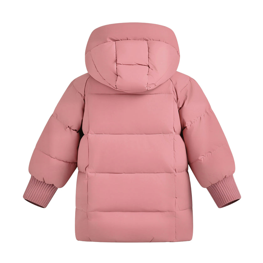 Rose Quilted Hooded Jacket