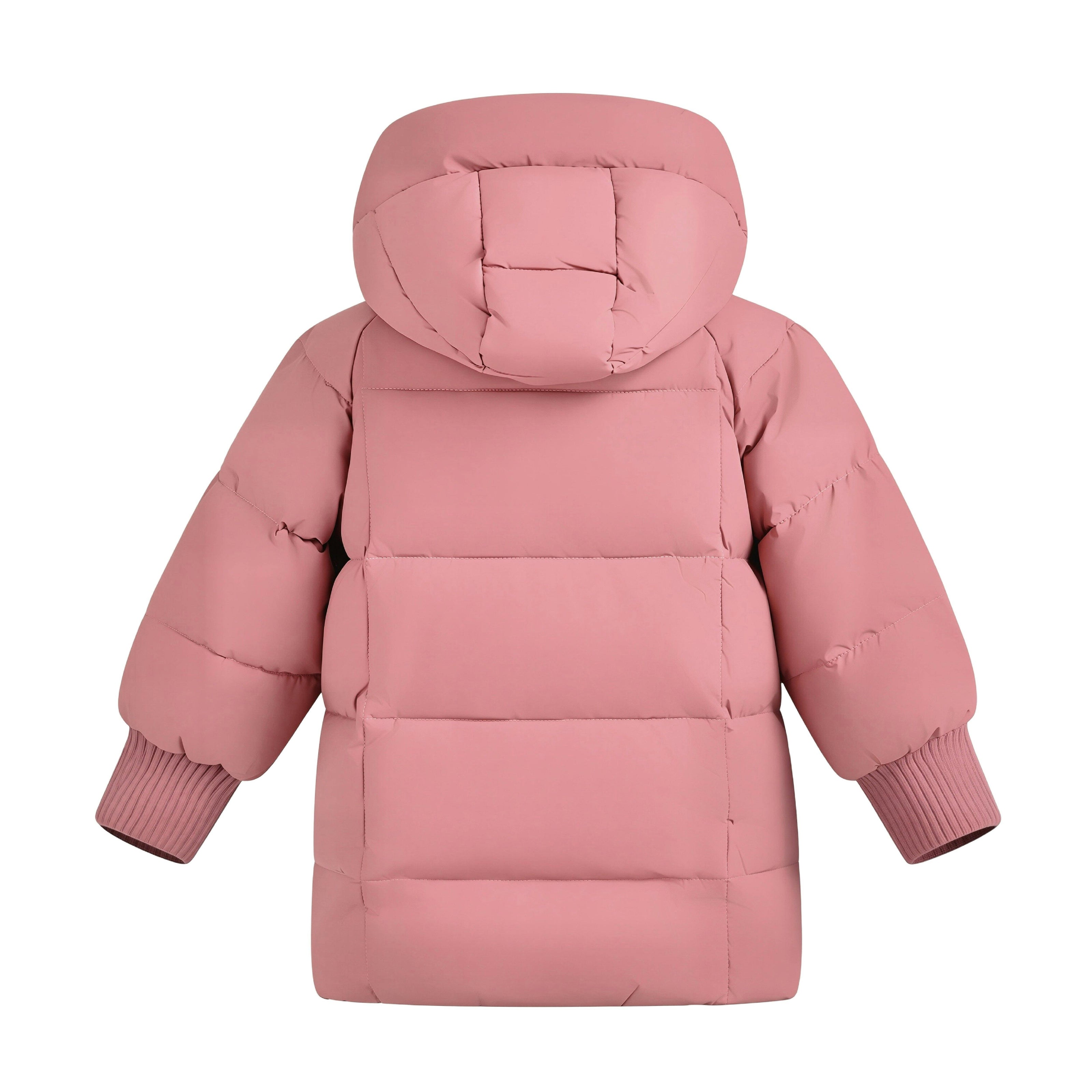 Rose Quilted Hooded Jacket