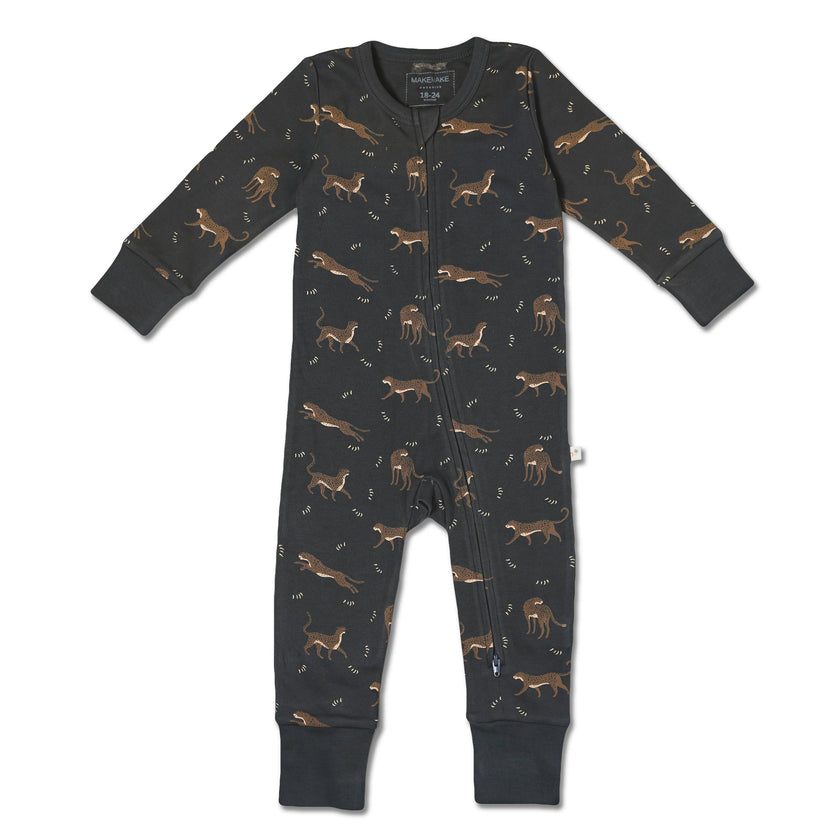 Organic 2-Way Zip Romper
