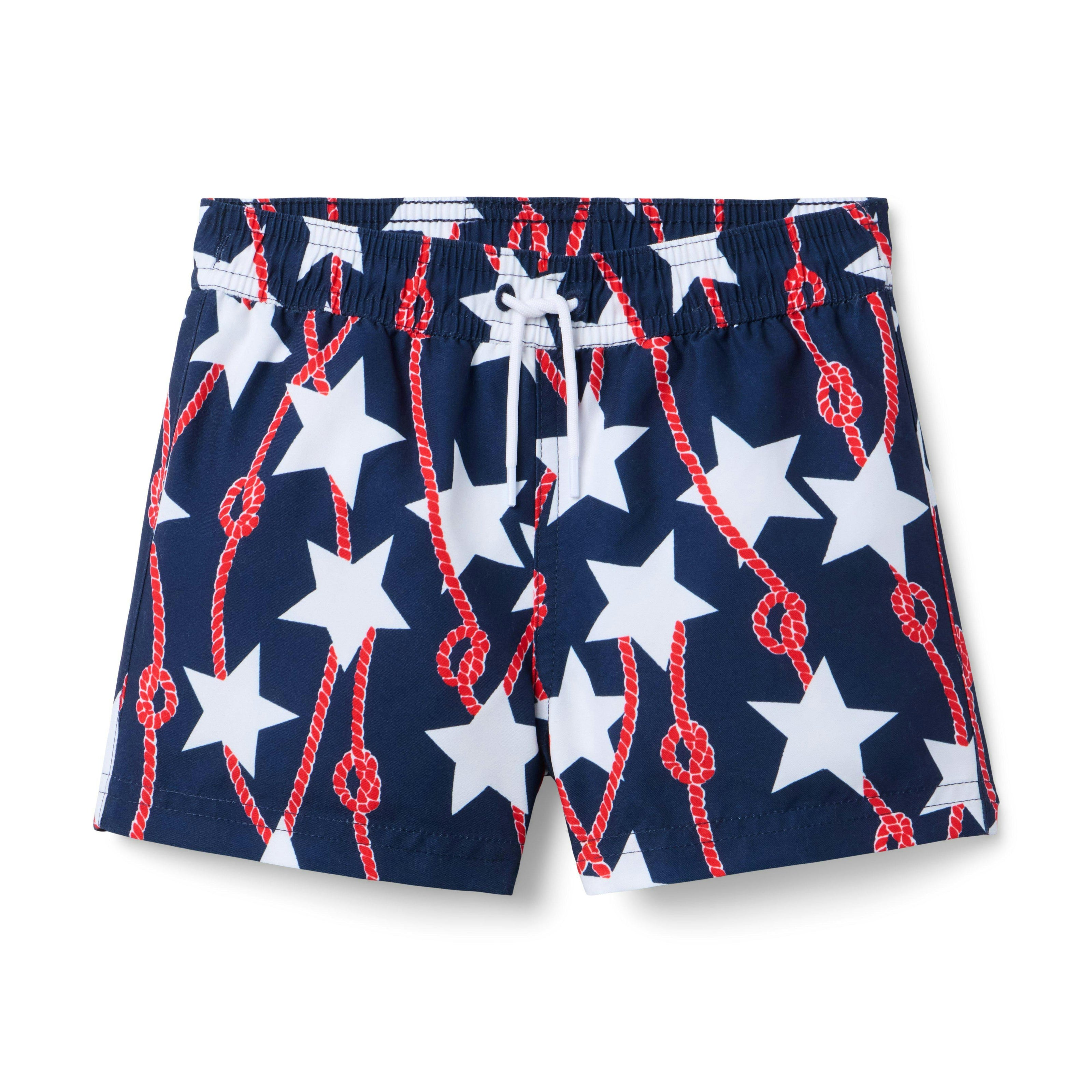 Star Swim Trunk, navy blue