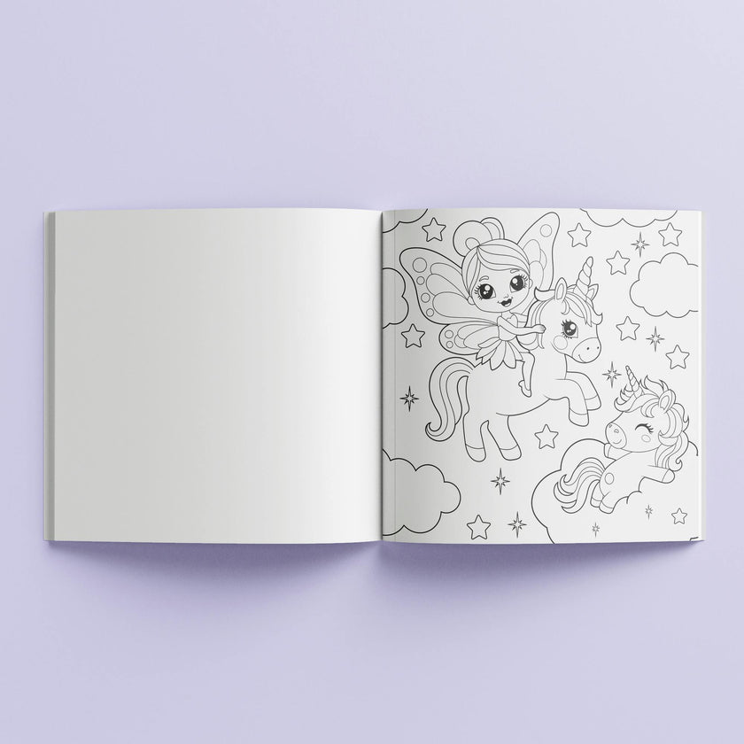 Kaleidoscope: Coloring Book - Unicorn Magic