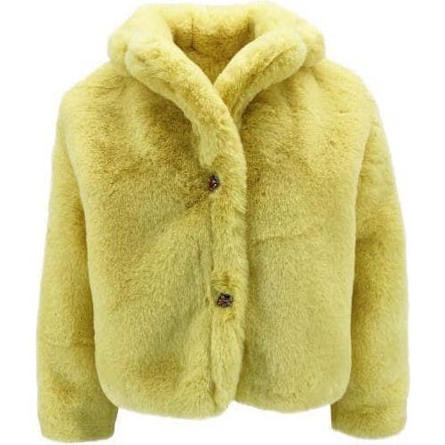 Little Miss Sunshine Faux Fur Jacket