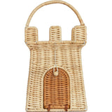 Rattan Castle Bag