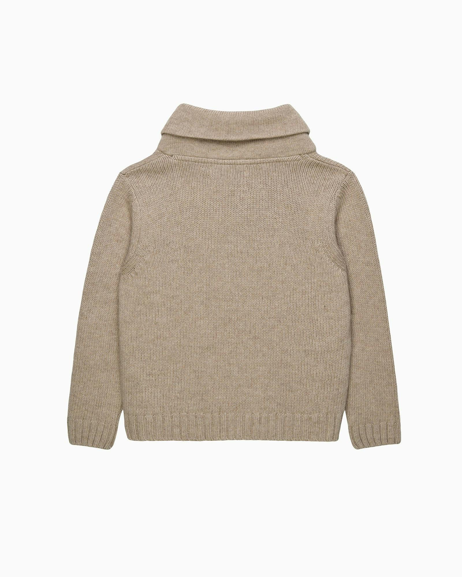 Timothy Teddy Shawl Collar sweater