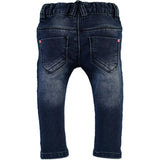 Dark Toned Denim Pants