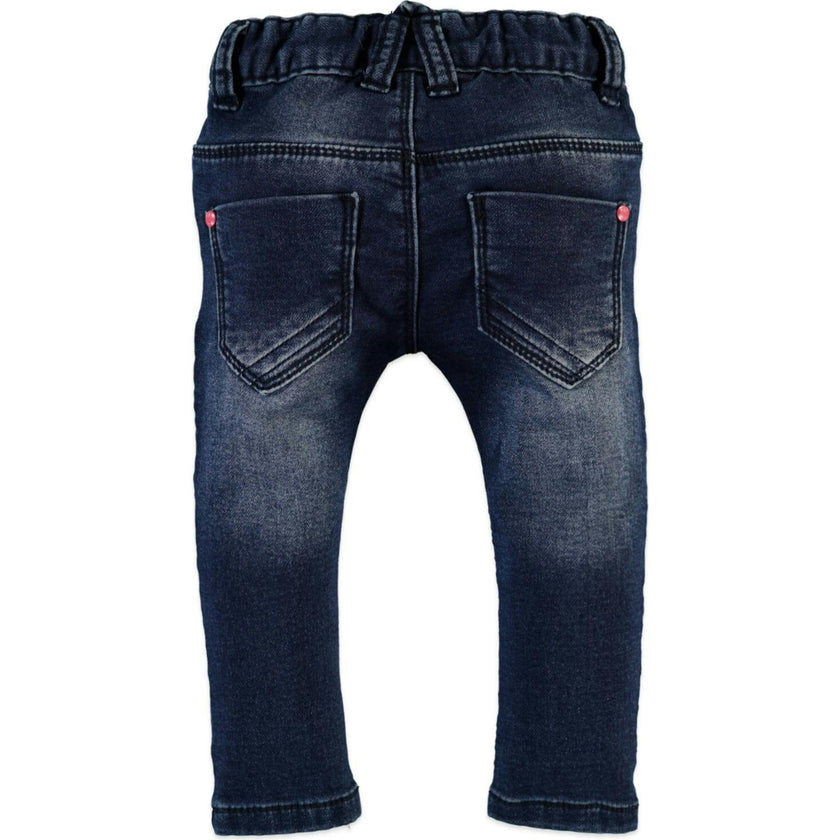 Dark Toned Denim Pants