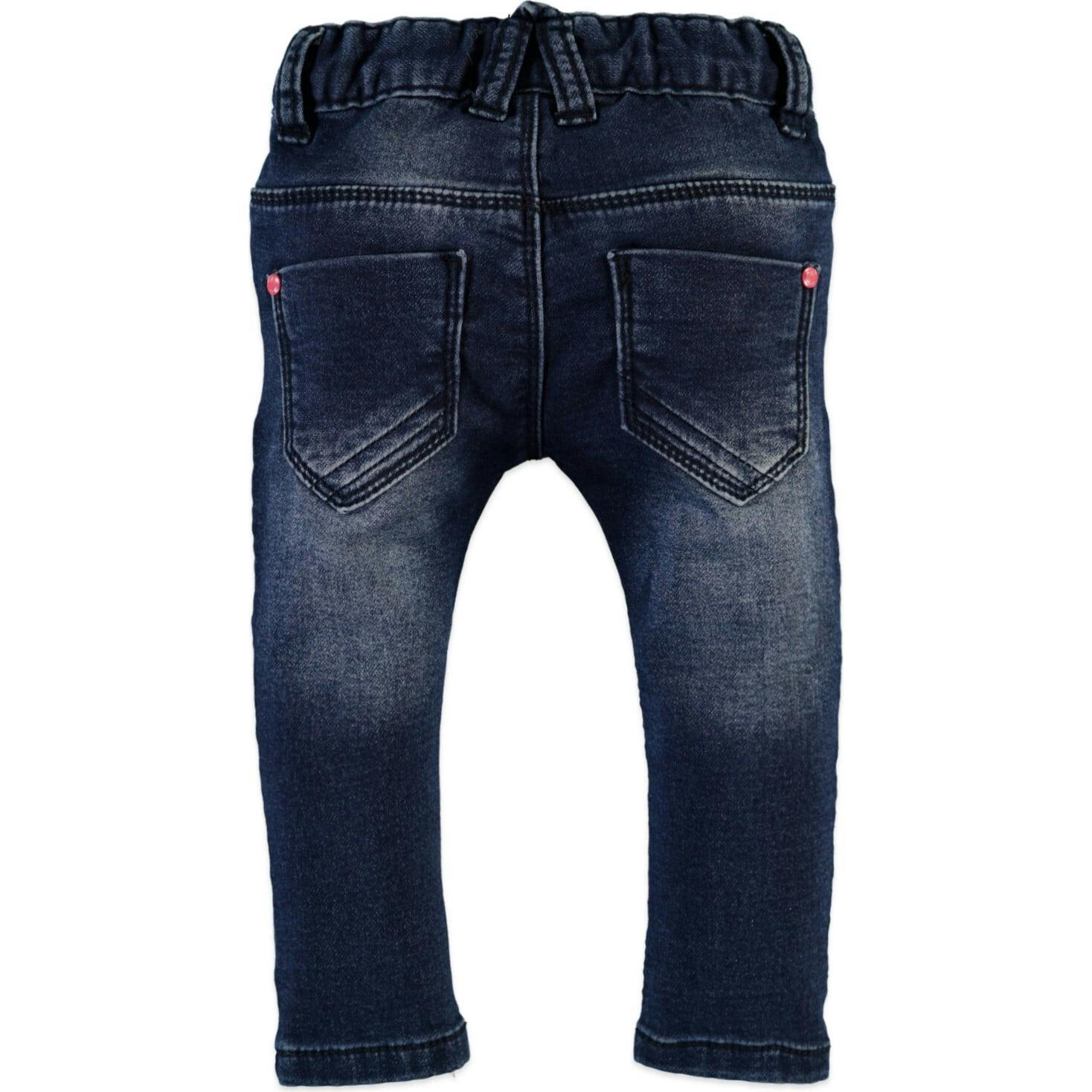 Dark Toned Denim Pants