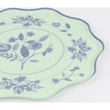 Vintage Botanical Dinner Plates