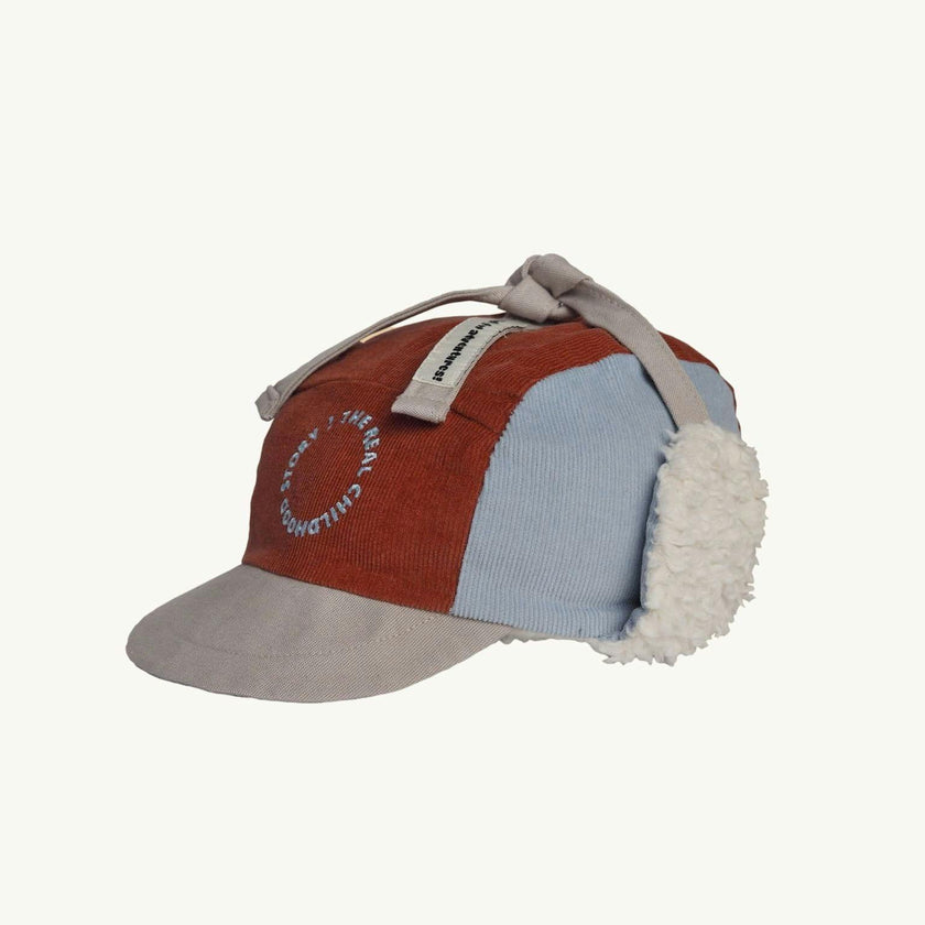 children's organic cotton cap - arctic cherry