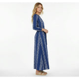Anouk Women's Kaftan Navy Seashells, Blue