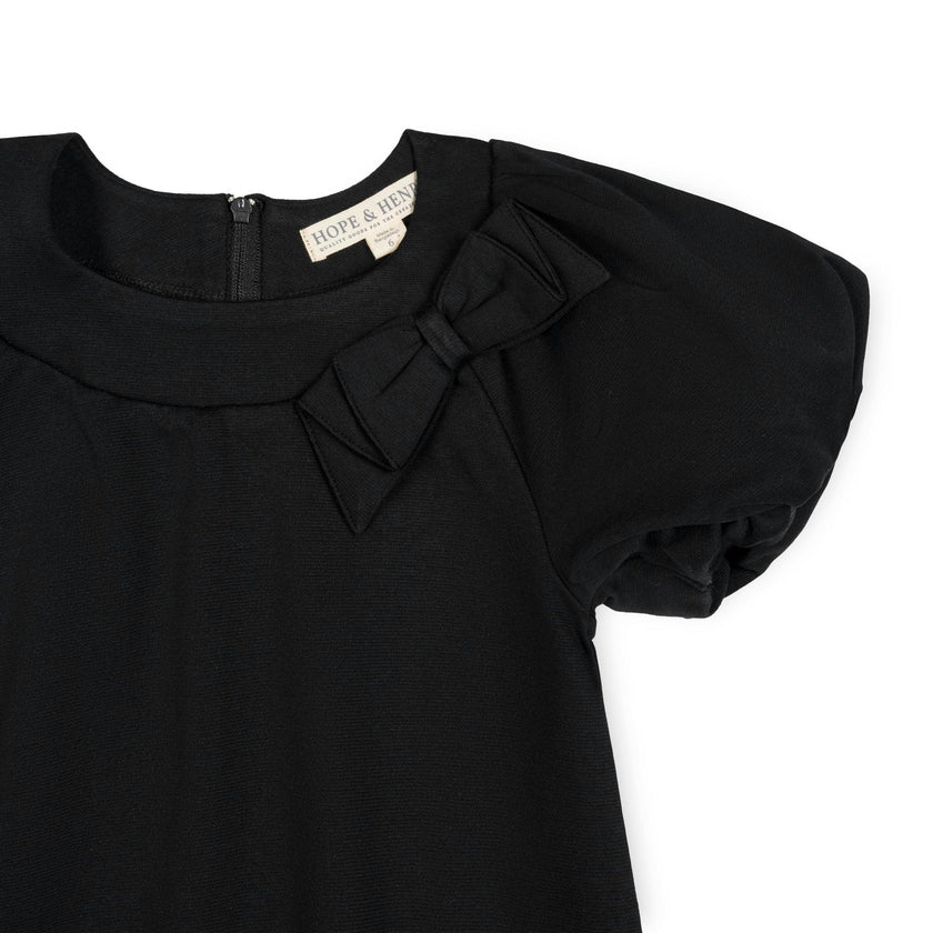 Bubble Sleeve Ponte Dress