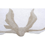 Cotton Flower Washable Rug