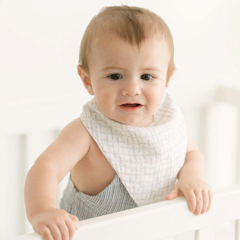 Cove Beach Life Cotton Bandana Baby Bib (3 Pack)