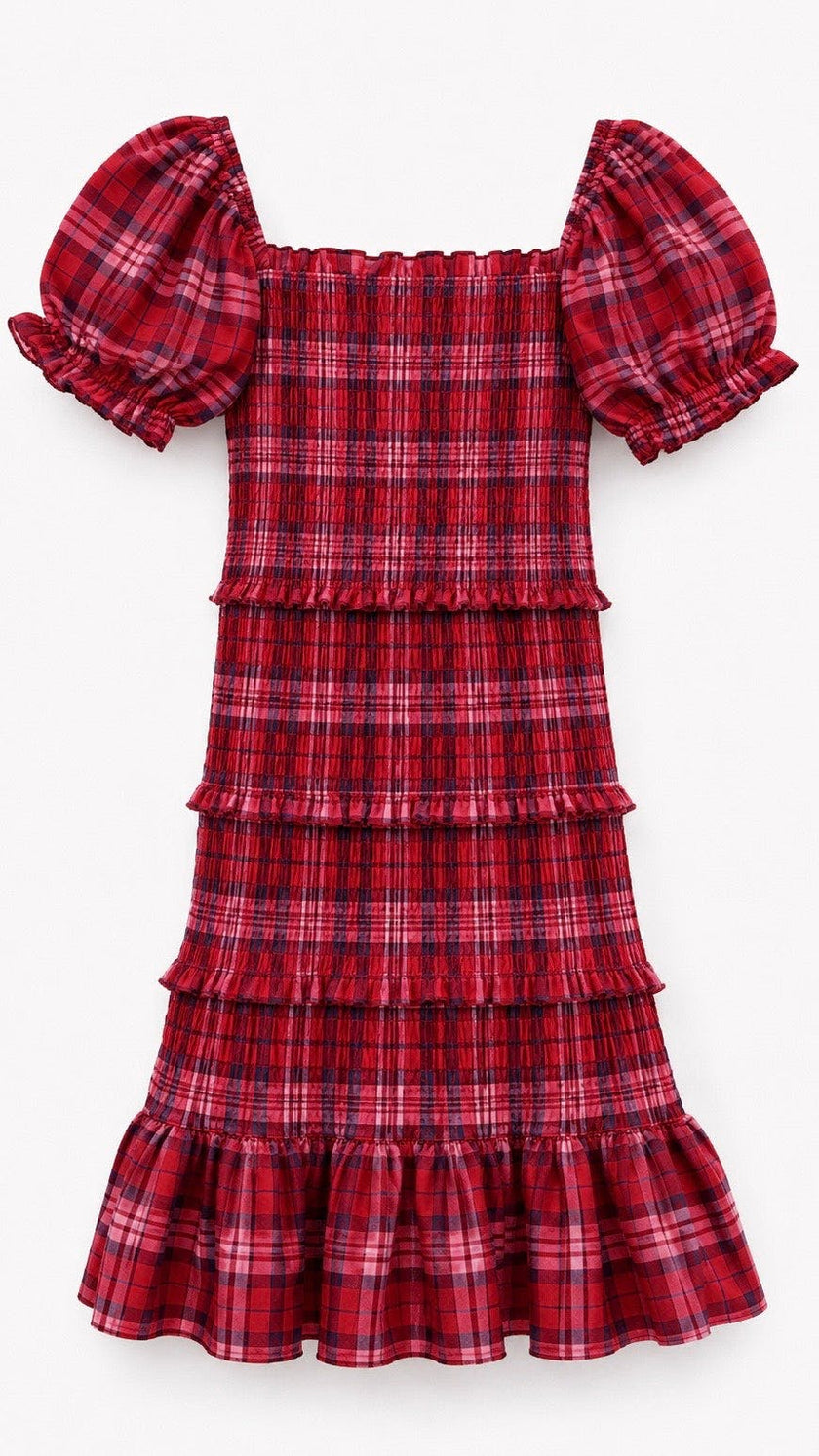 Milou Dress Plaid