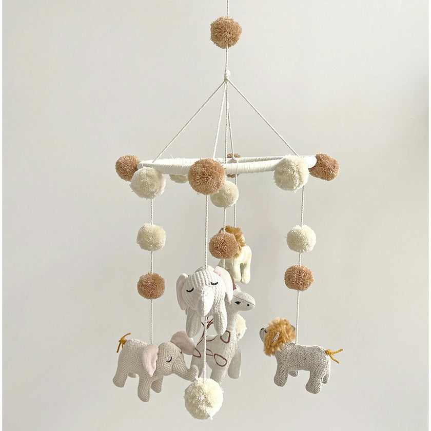 Kendi Safari Animal Nursery Ceiling Hanging Decor