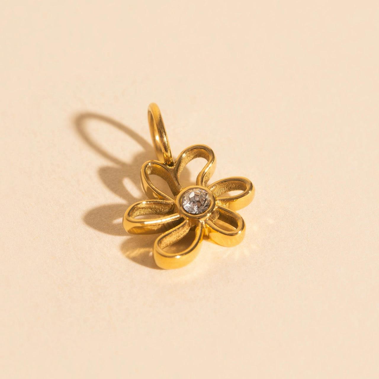 Flower Necklace Charm