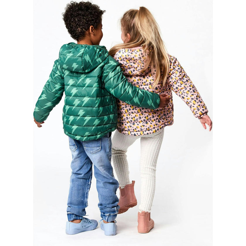 Leopard Love 2 in 1 Puffer Jacket