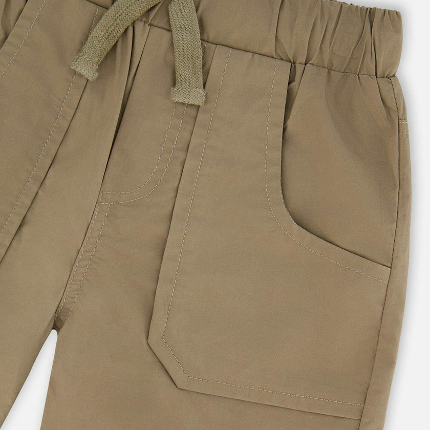 Parachute Shorts With Patch Pockets