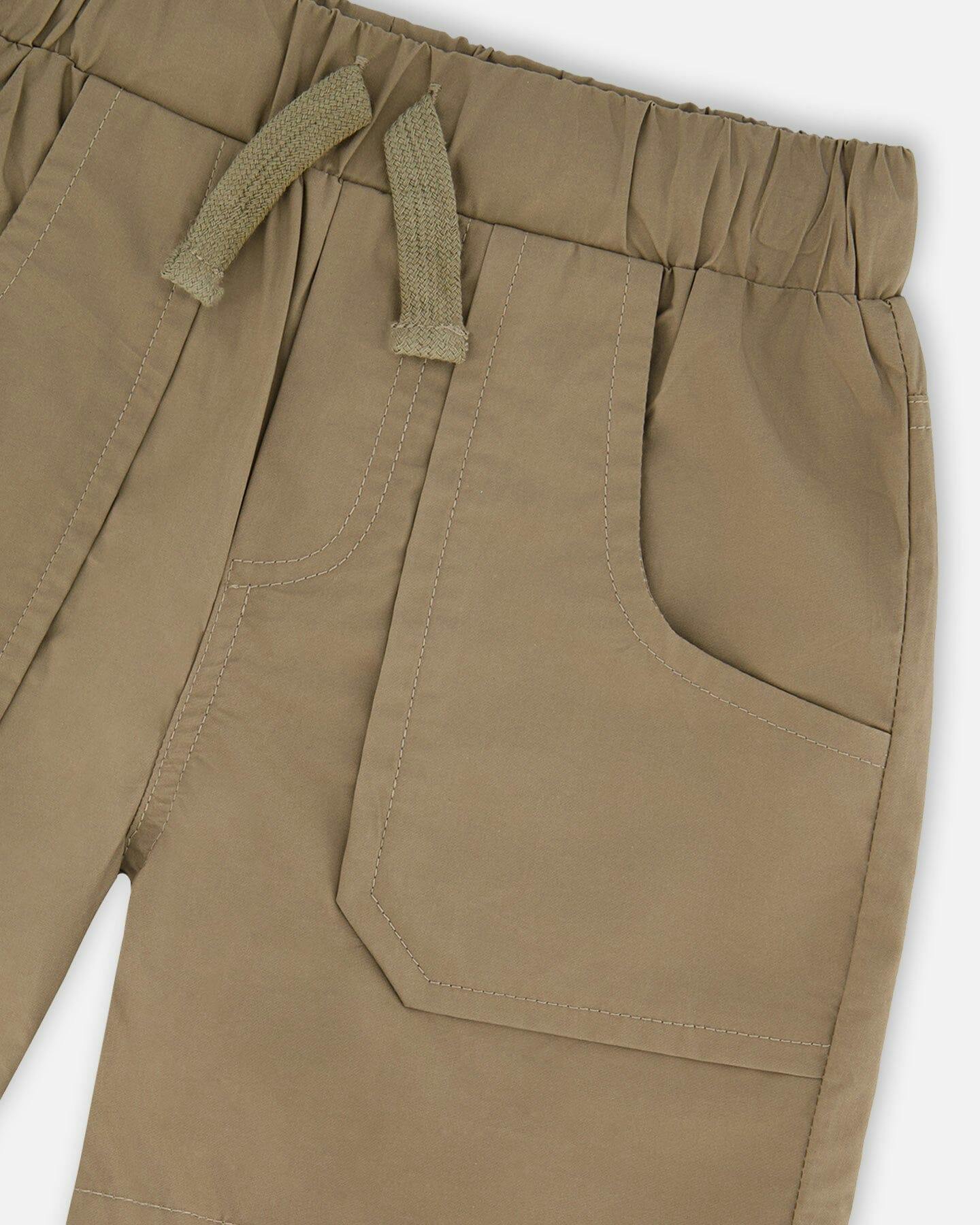Parachute Shorts With Patch Pockets