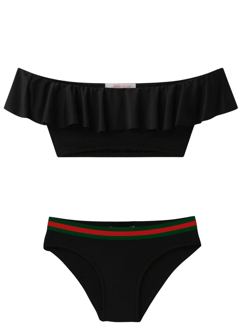Black Bikini with Belt