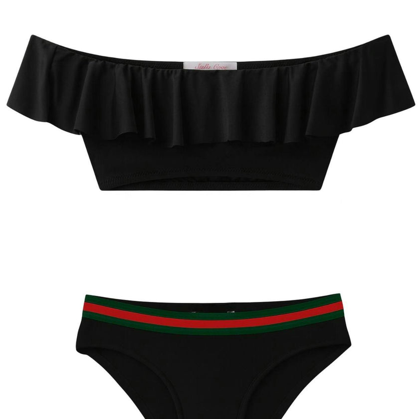 Black Bikini with Belt