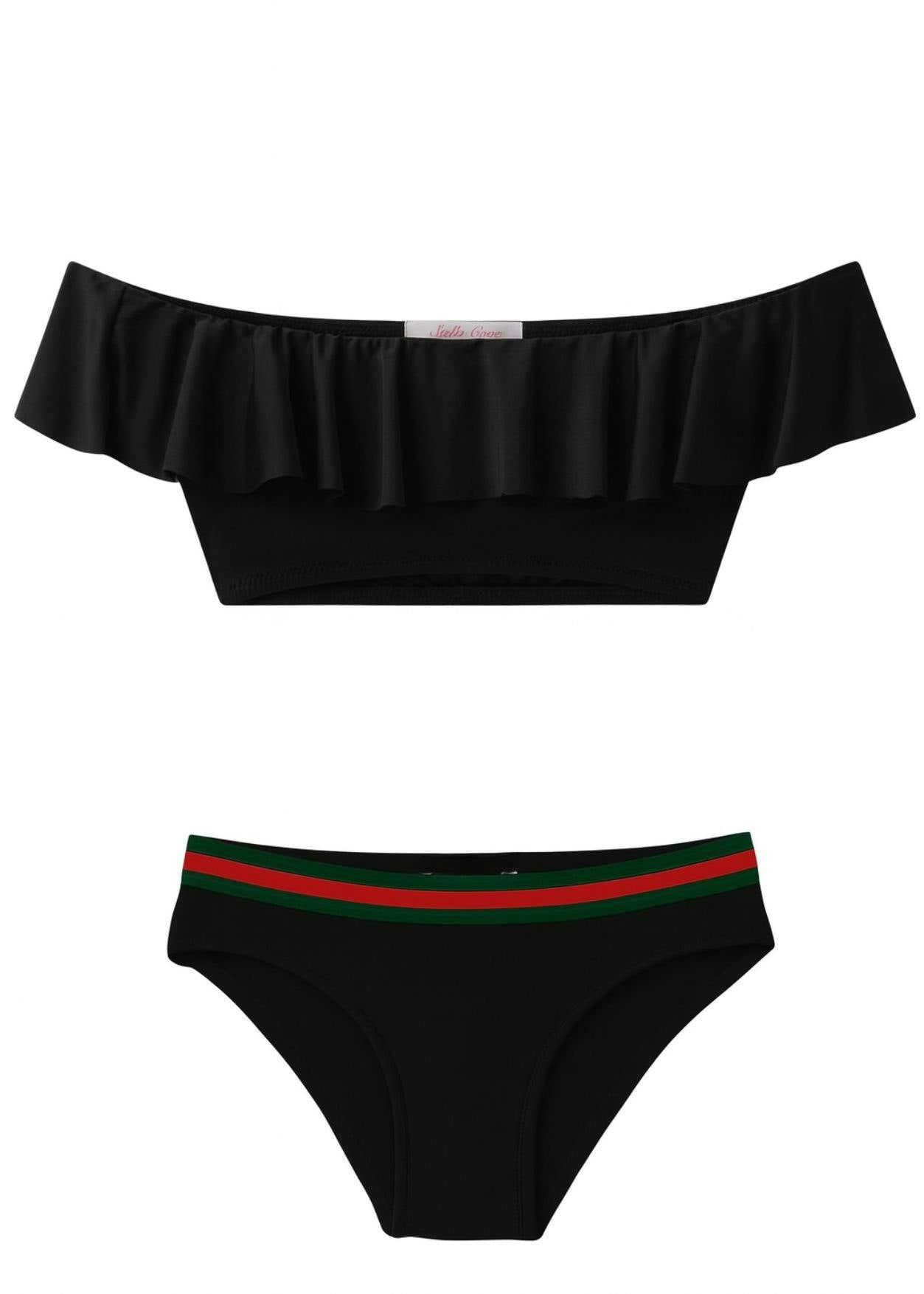 Black Bikini with Belt