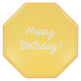 Mixed Happy Birthday Dinner Plates