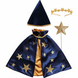 Magical Wizard Cape Set - Navy