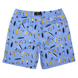 Men's Sustainable Comfort Lined Drawstring Swim Short