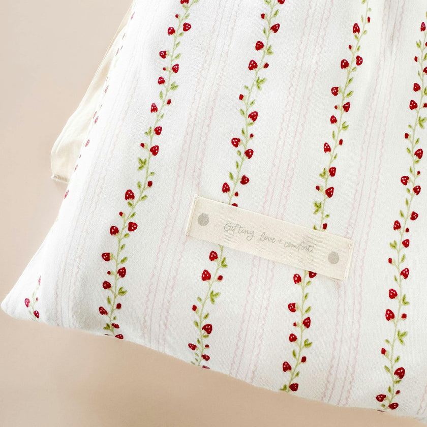 Layette Gift Set - Strawberry and Rose