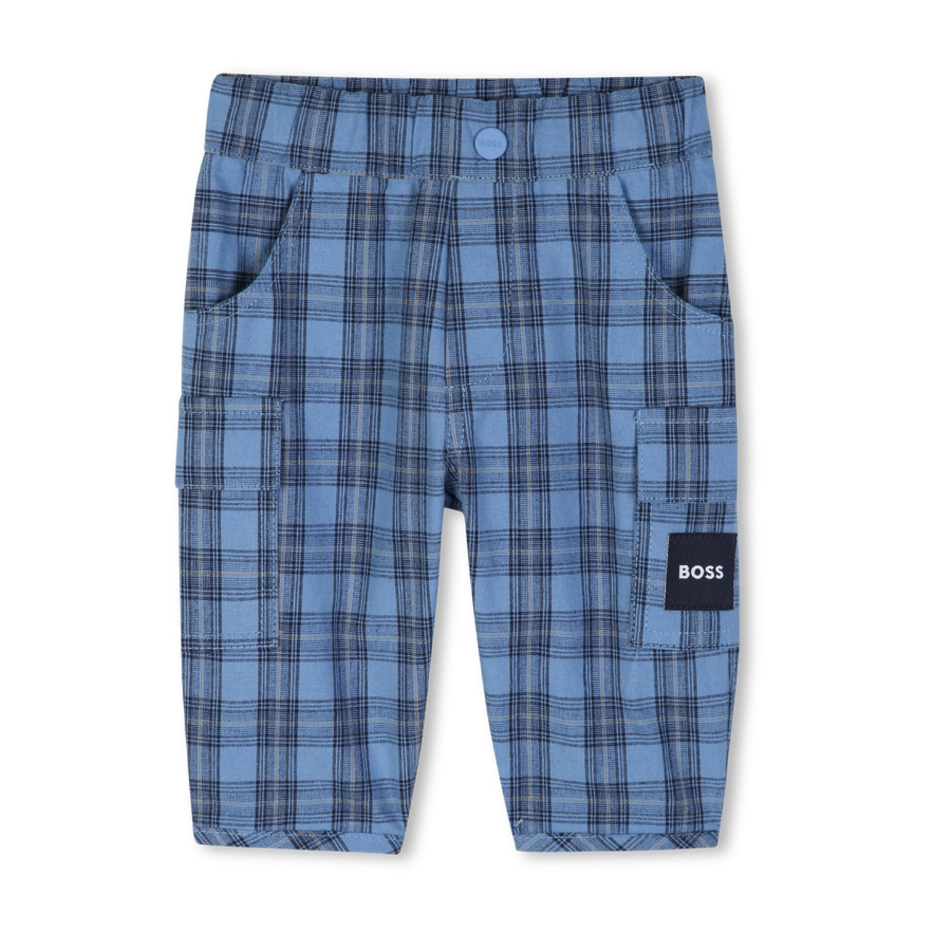 Blue Baby Sweatshirt & Pants Set