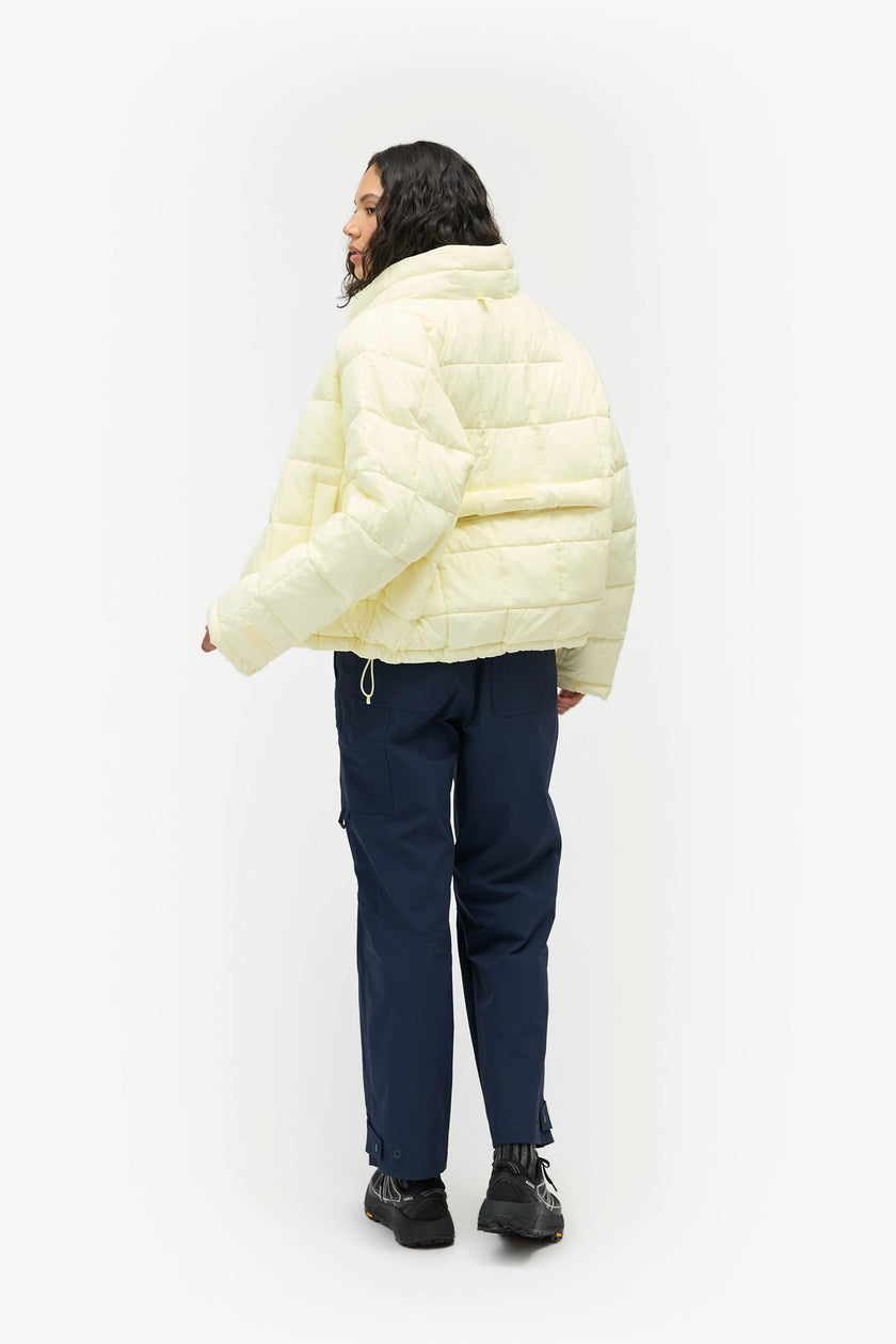 Nellie Packable Puffer Jacket, Chardonnay