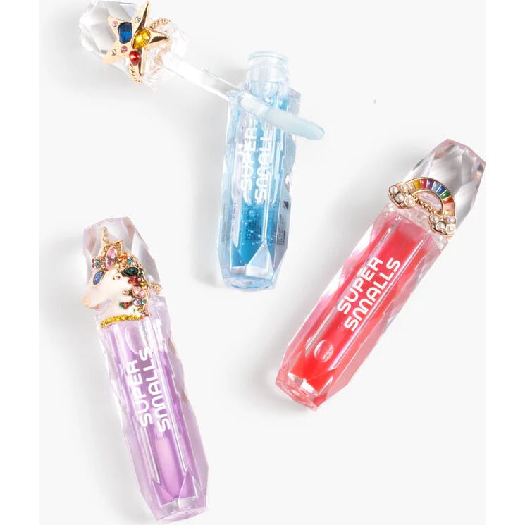 Gloss It Rainbow Lip Gloss Ring Set