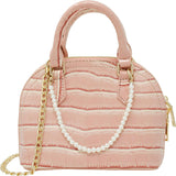 Patant Moon Pearl Handbag