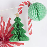 Xmas Honeycomb Garland