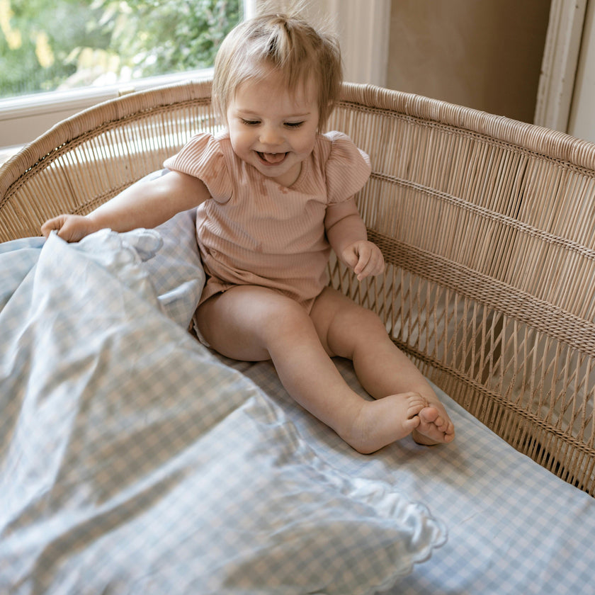 Picnic Gingham Baby Duvet