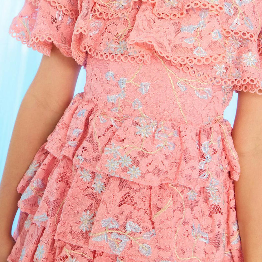 Allyson Frill Mini Dress