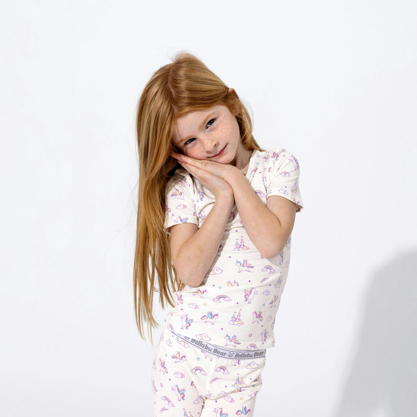 Bamboo Kids Pajama Short Set
