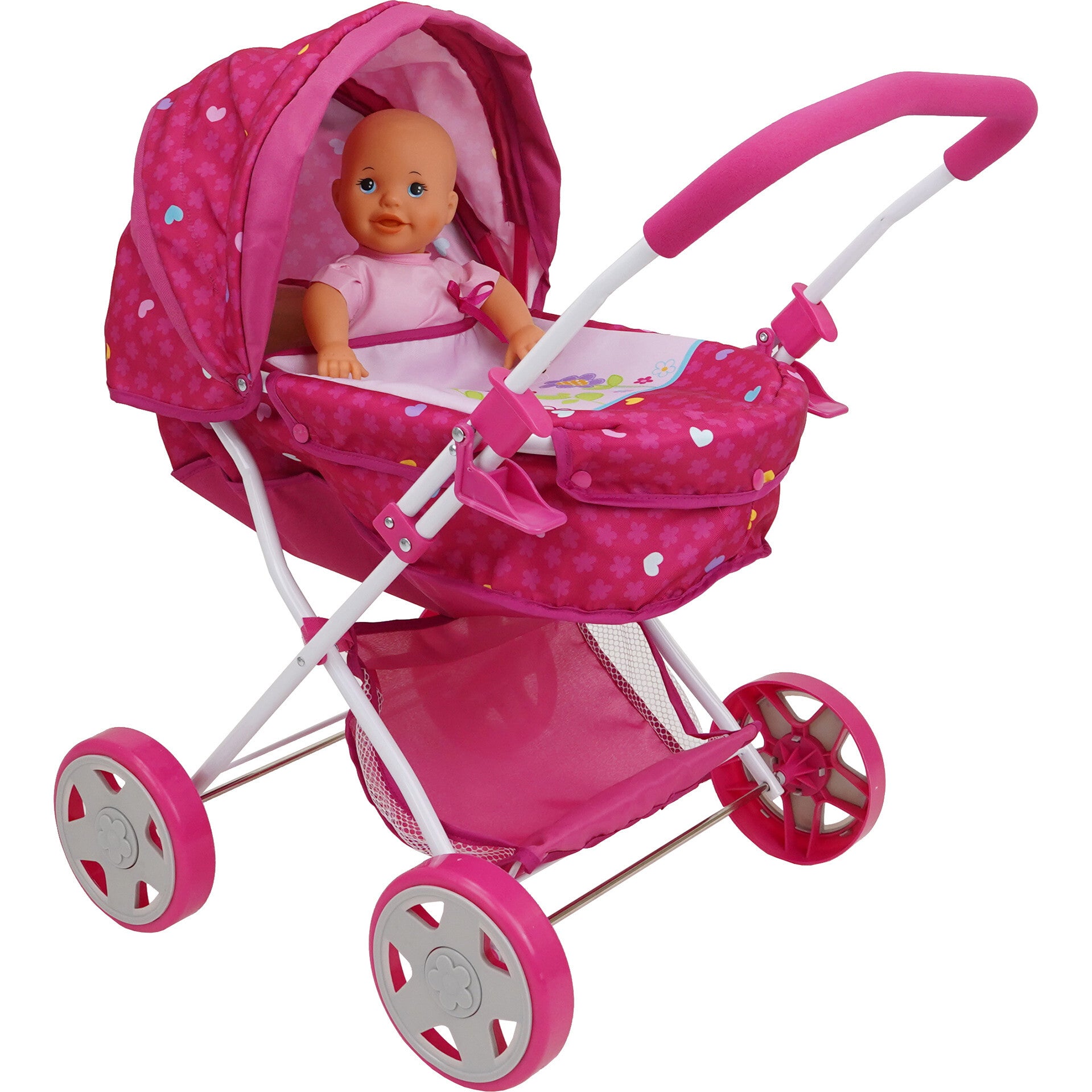 Garden Pram N Doll Set - 14