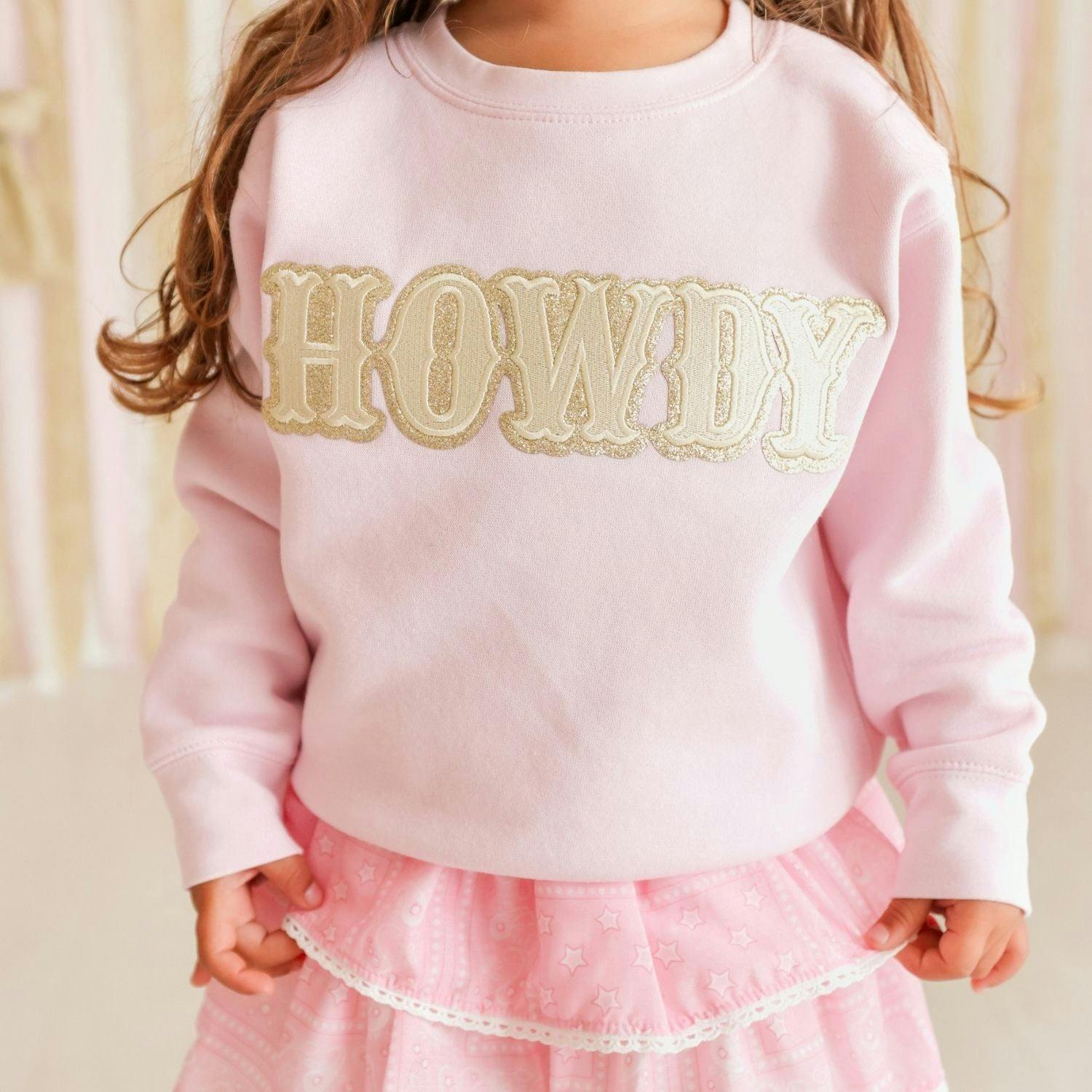 Howdy Patch Western Sweatshirt