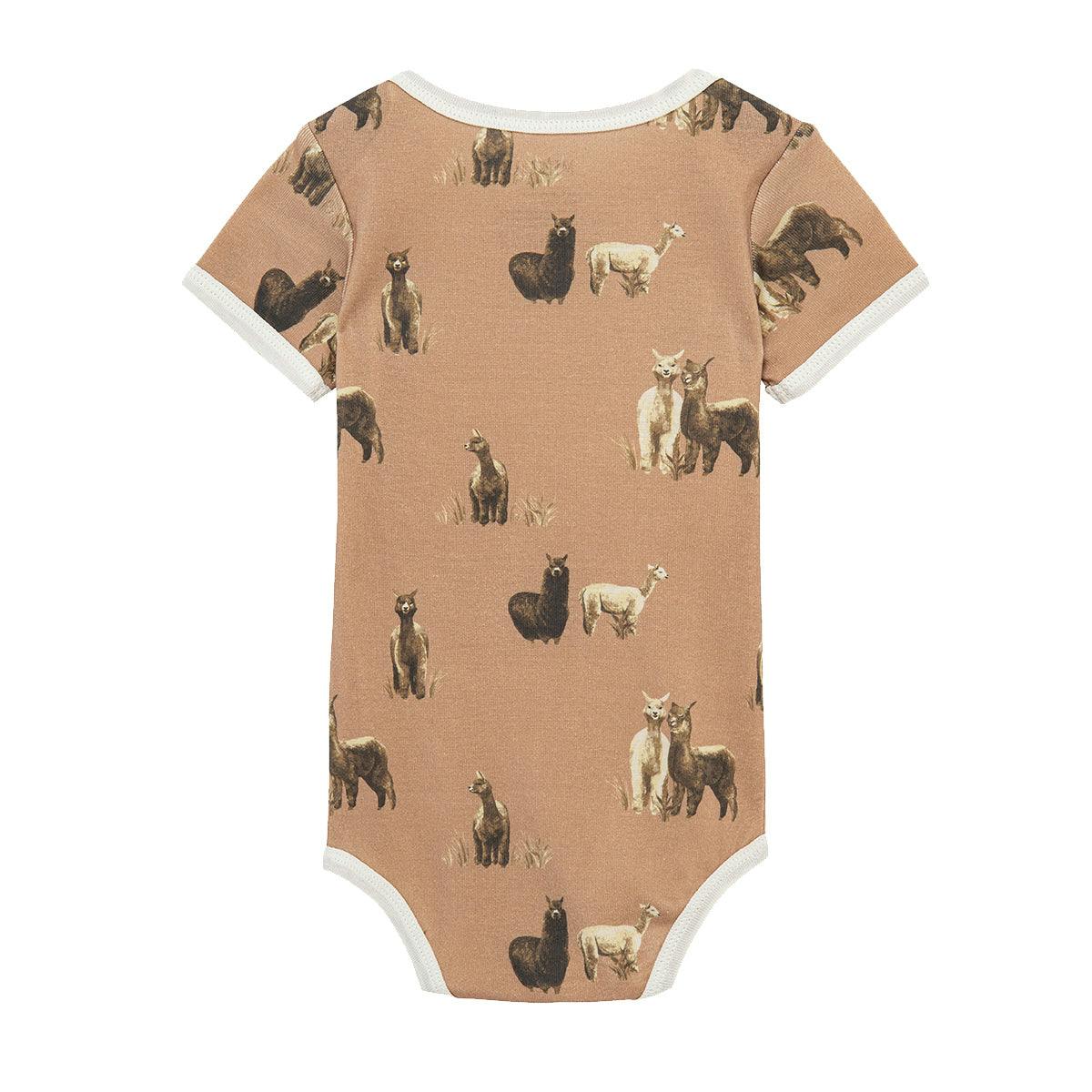 Organic Cotton Short Sleeve One Piece