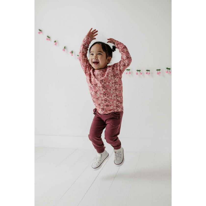 Girl's Raglan Sweatshirt