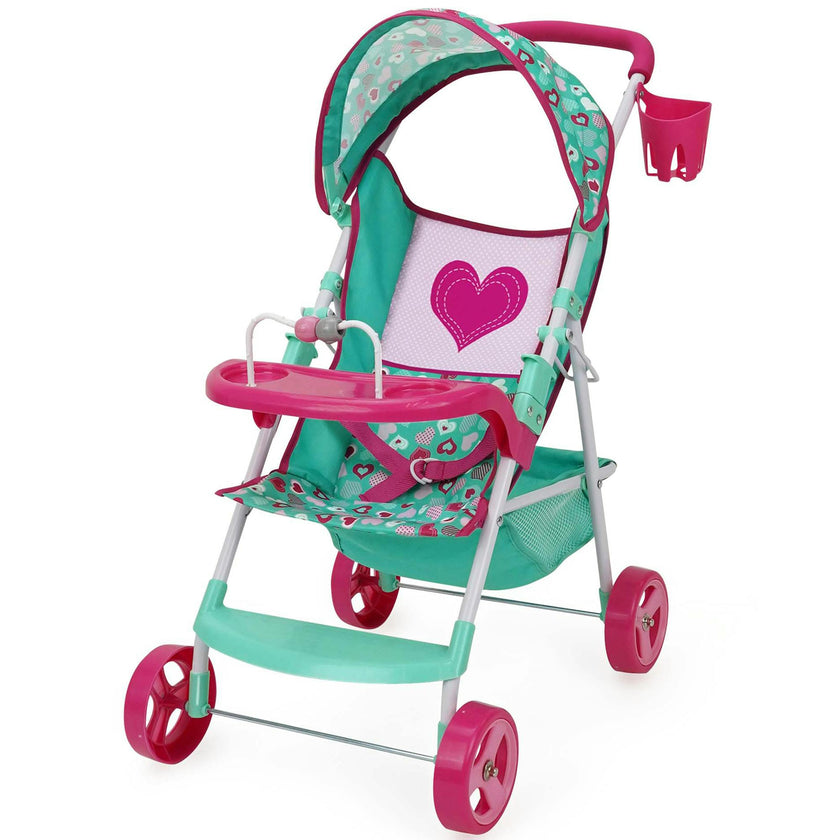 Mint Heart: Doll Stroller - Sarah