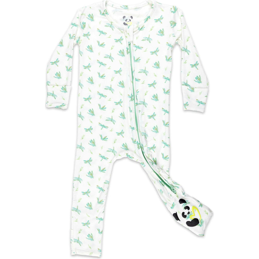 Dragonfly Bamboo Convertible Footie