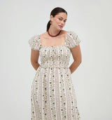 The Aster Nap Dress -  Kelmscott Ribbon Stripe